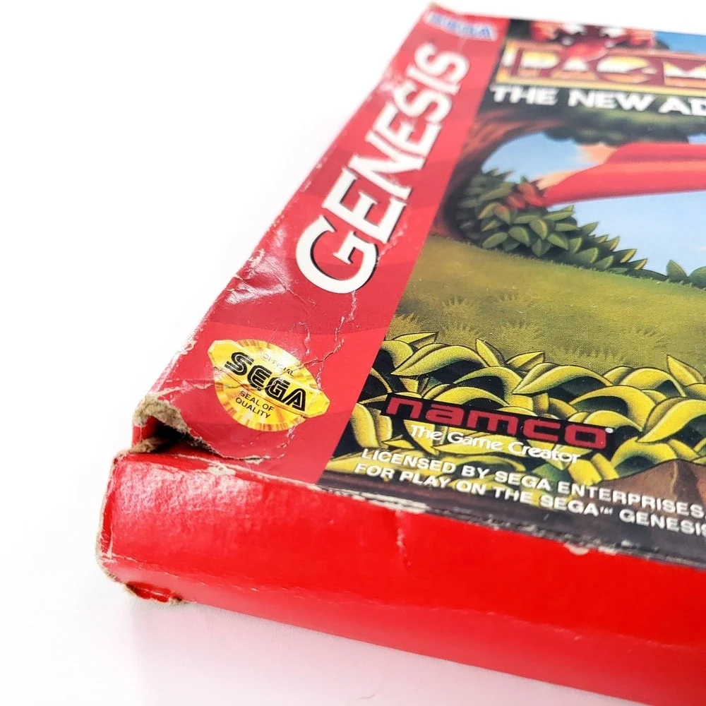 Ms. Pac-Man & Pac-Man 2: The New Adventures Sega Genesis Complete Tested